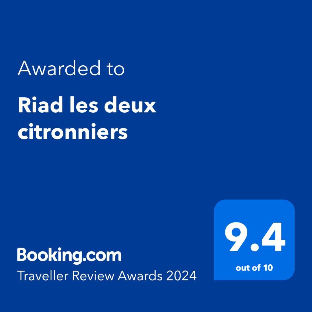 Riad Les Deux Citronniers Marrakesh Eksteriør bilde